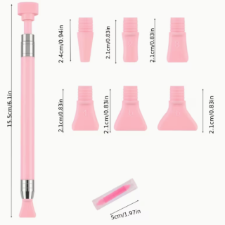 Preview: Diamond Painting Diamant Stift mit Nachfüllbarem Wachs